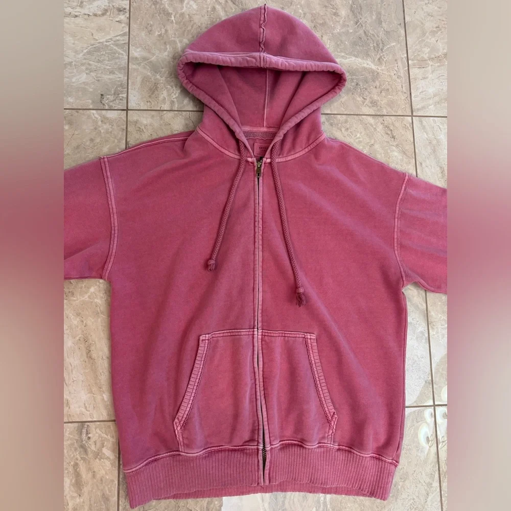 American Eagle Hoodie Full Zip Medium - Picture 2 of 6